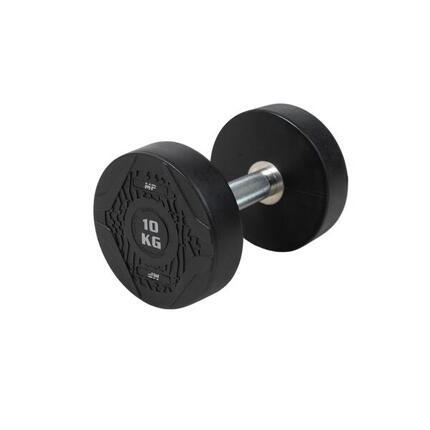 Haltère rond - Caoutchouc - Par pièce - 18 kg