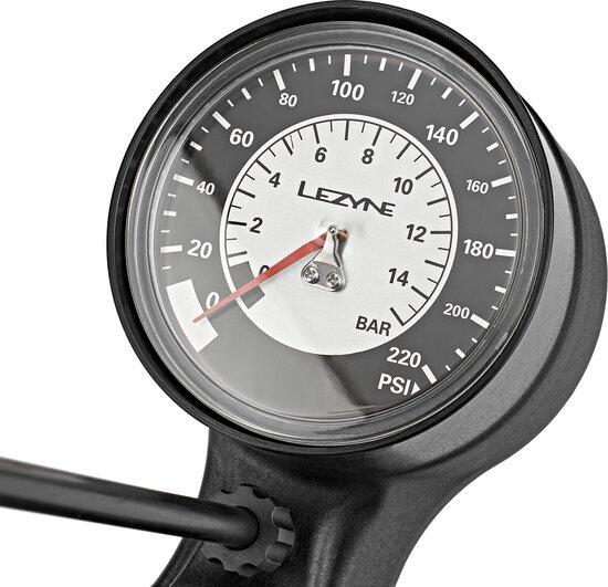 LEZYNE Sport Floor Drive 3''5 Voetpomp Zwart 3/6
