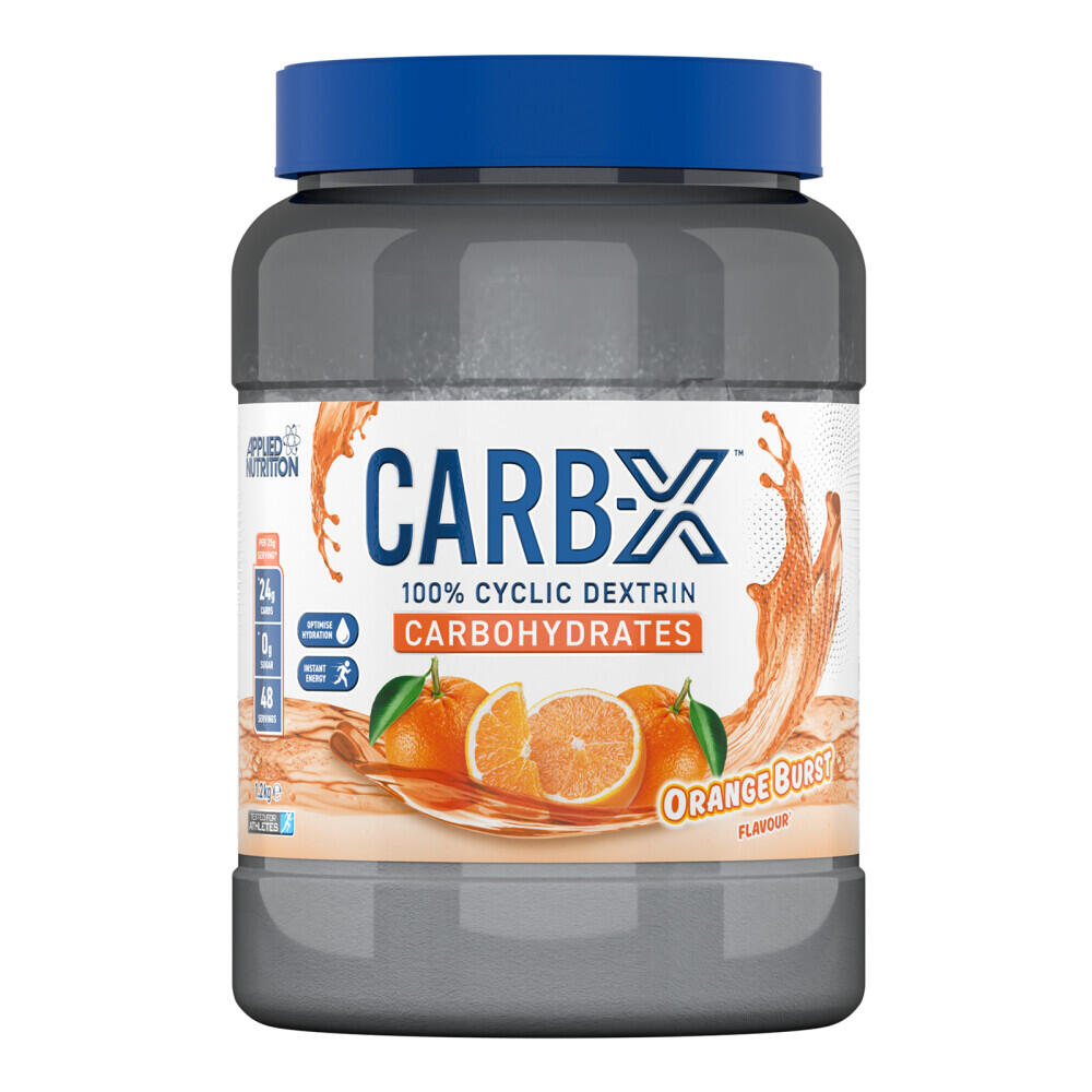 Applied Nutrition - Glucides En Poudre - Carb-x - Éclats D'Orange 1200g - Préparation Énergétique Poudre - Taille Unique - Decathlon