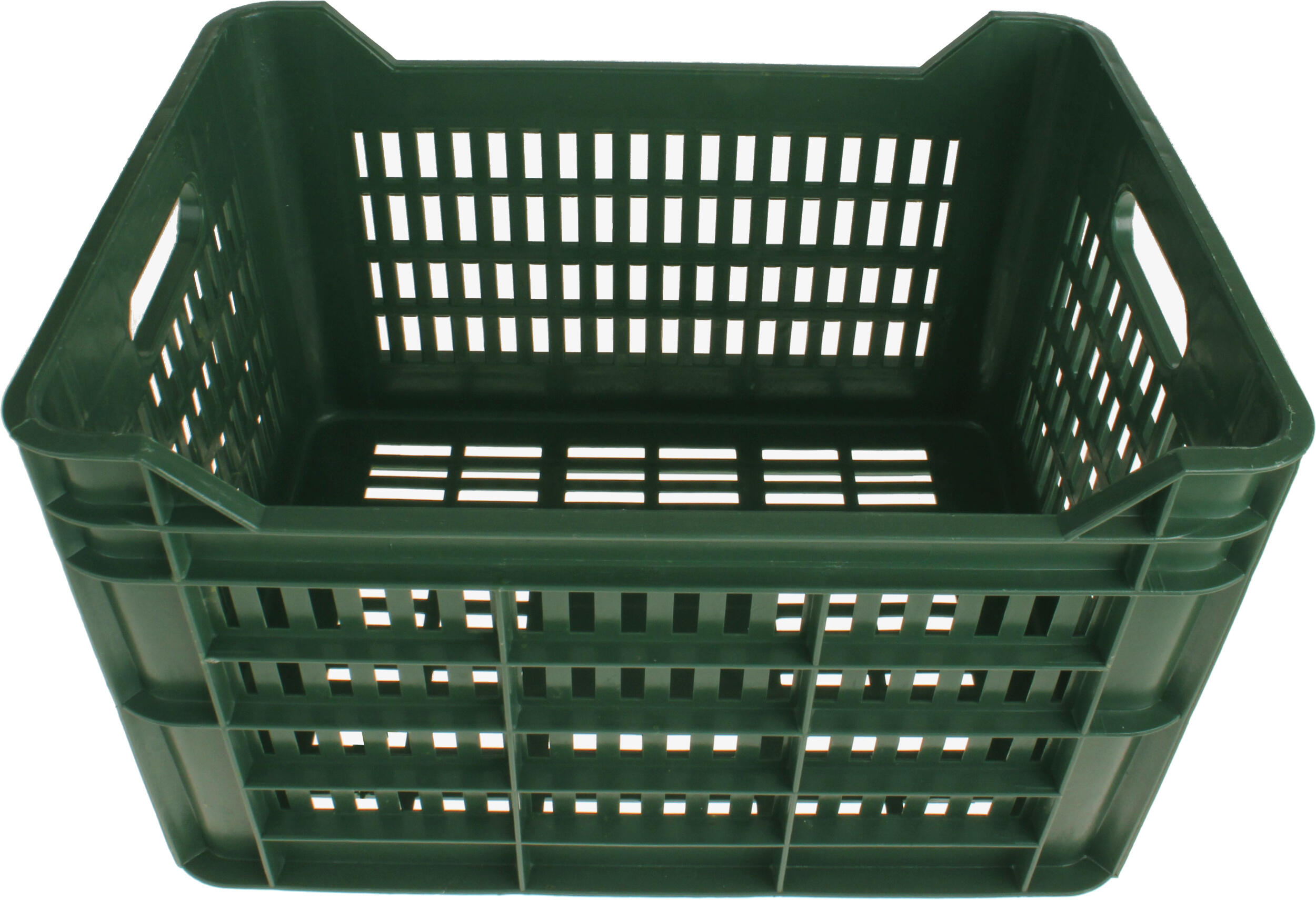 AMIGO fietskrat 30 liter 100% gerecycled kunststof donkergroen 4/7