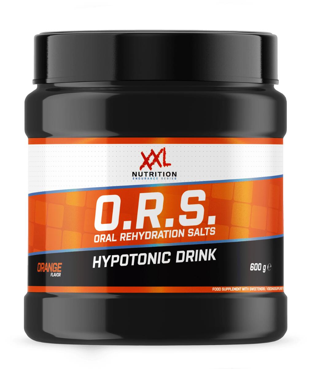 XXL NUTRITION O.R.S. Hypotonic Drink - Oraal Rehydratiemiddel - Sinaasappel - 600 gram