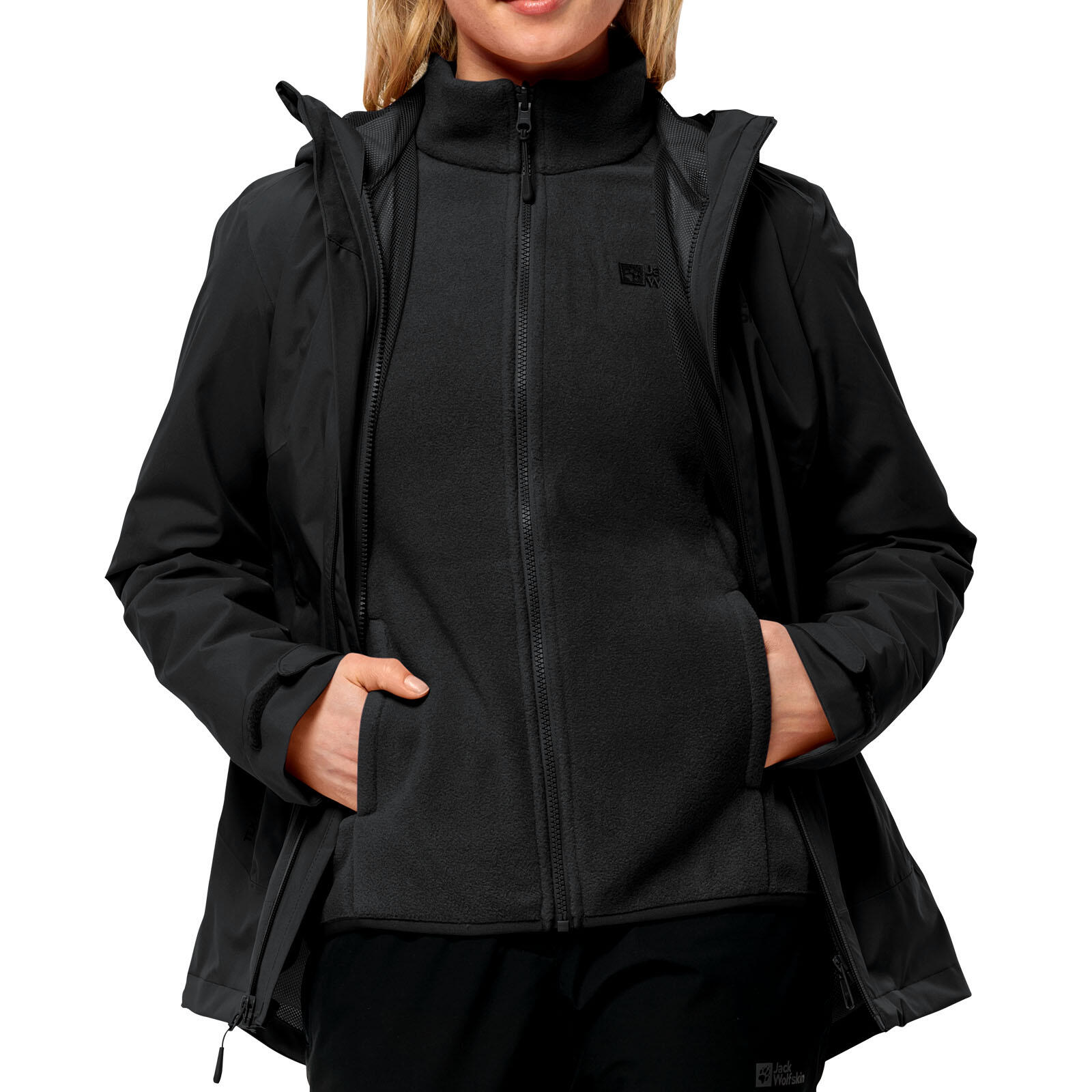 Giacca 3in1 da donna Jack Wolfskin Moonrise 3In1 6/7