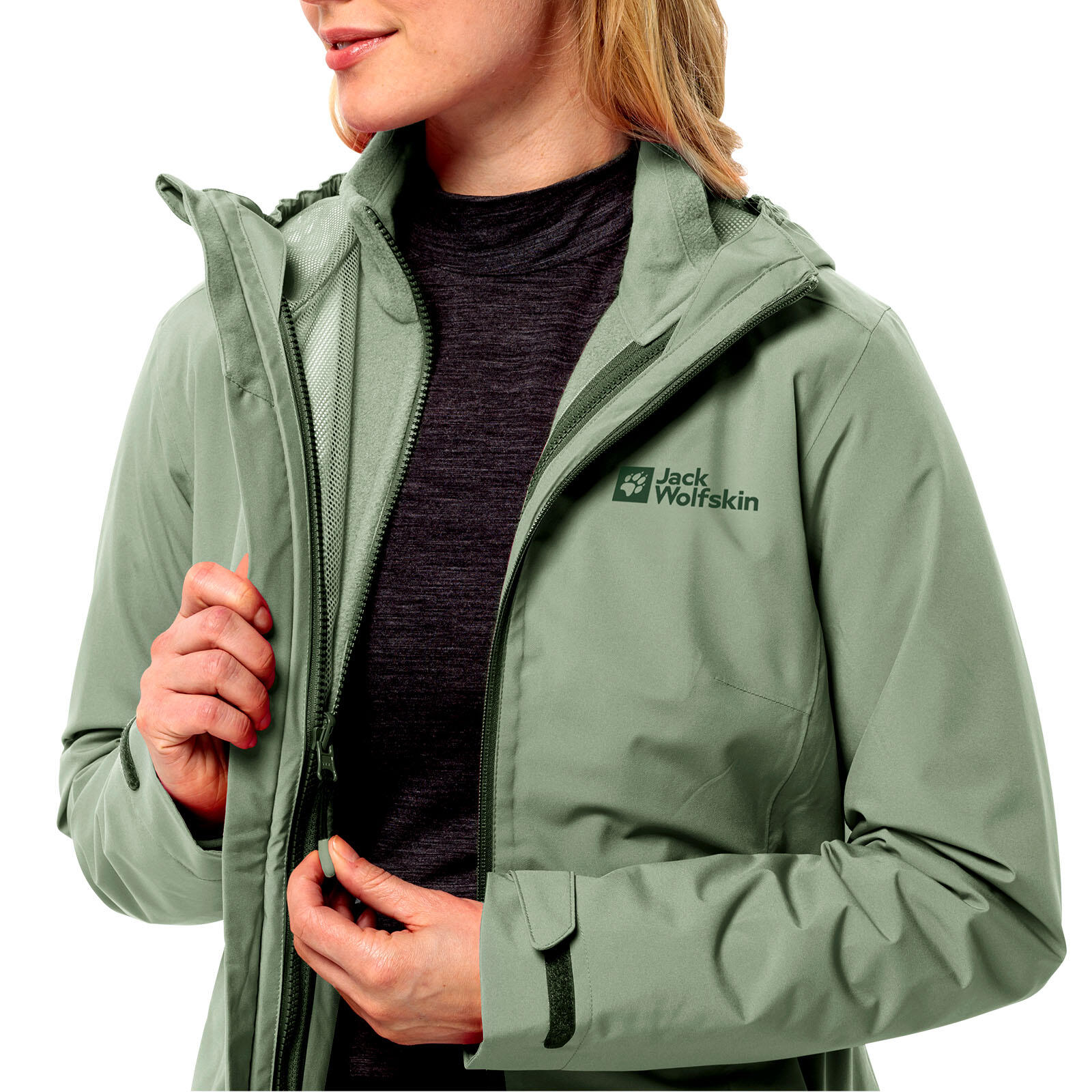 Kurtka w góry damska Jack Wolfskin 11156214137 6/7