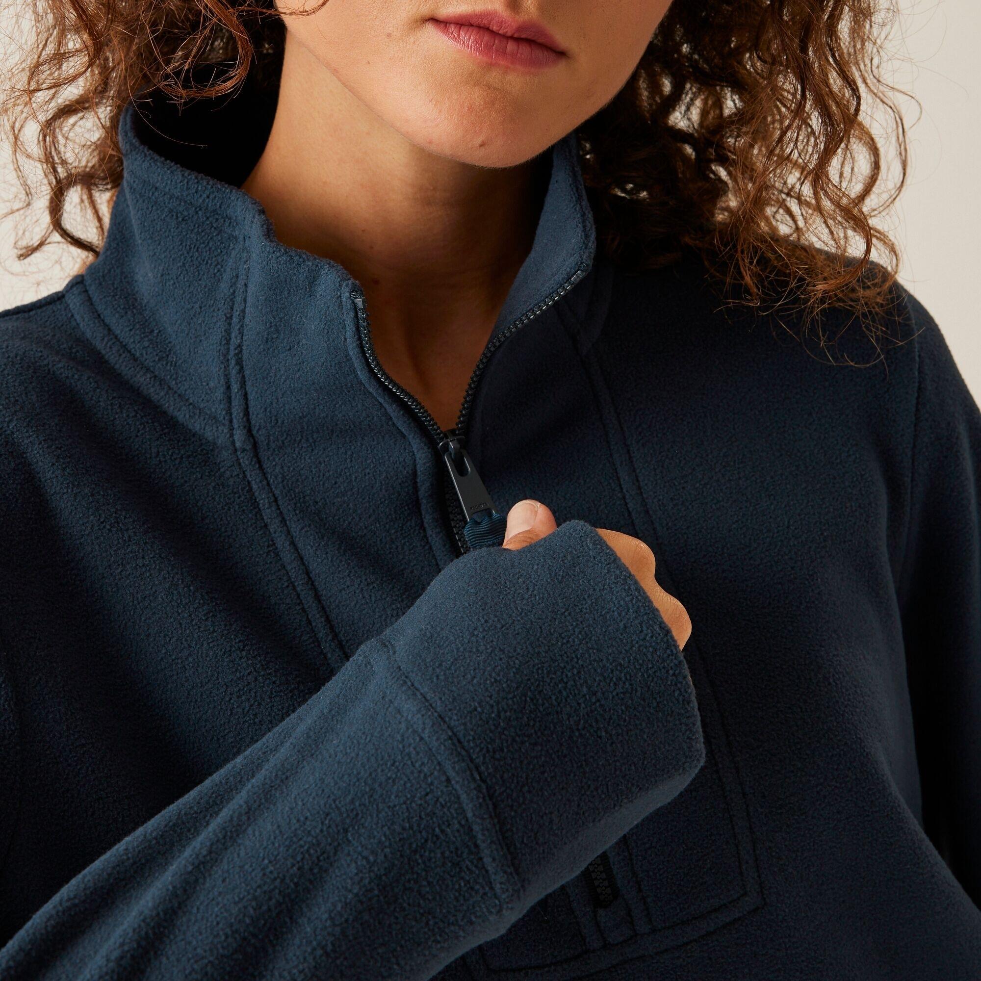 De Julliette wandelfleece met halve rits voor dames 7/7
