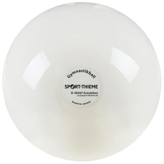 Gymnastikball 300 Weiß Gymnastik Unisex Weiß