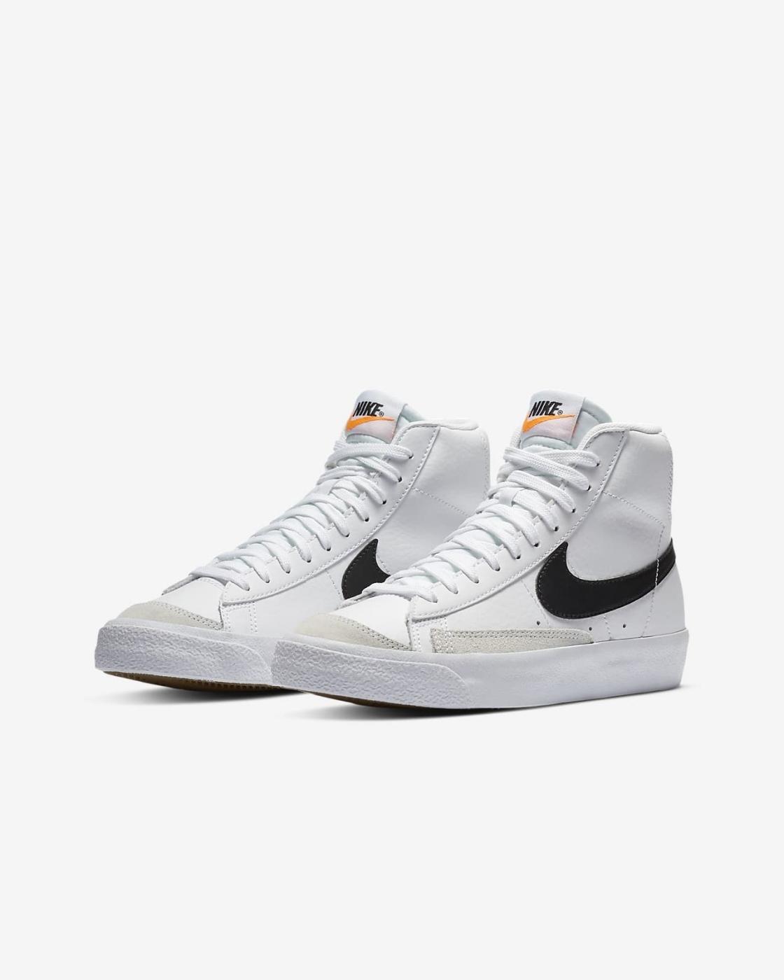 Nike Blazer Mid 77 GS Trainers 3/6