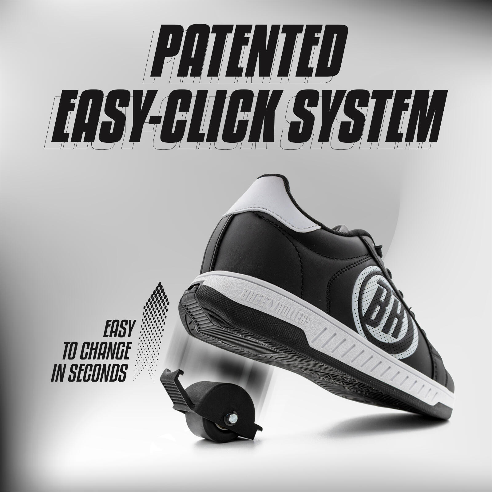 Shoes with Wheels BREEZY ROLLERS 2241840 unisex black 2/7