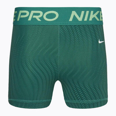 Nike pro dri-fit mid-rise 3" trainingsshort voor dames met print