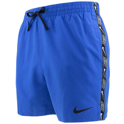 Costume da bagno uomo nike logo tape - nero