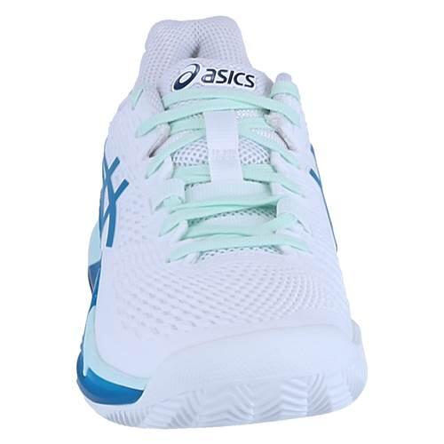 Tennisschoenen Vrouw Asics Gel Resolution 9 Wit 4/5