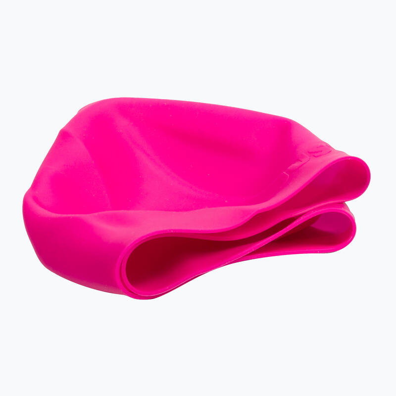 Casquette d'entraînement en silicone pour cheveux longs Nike - Rose Prime