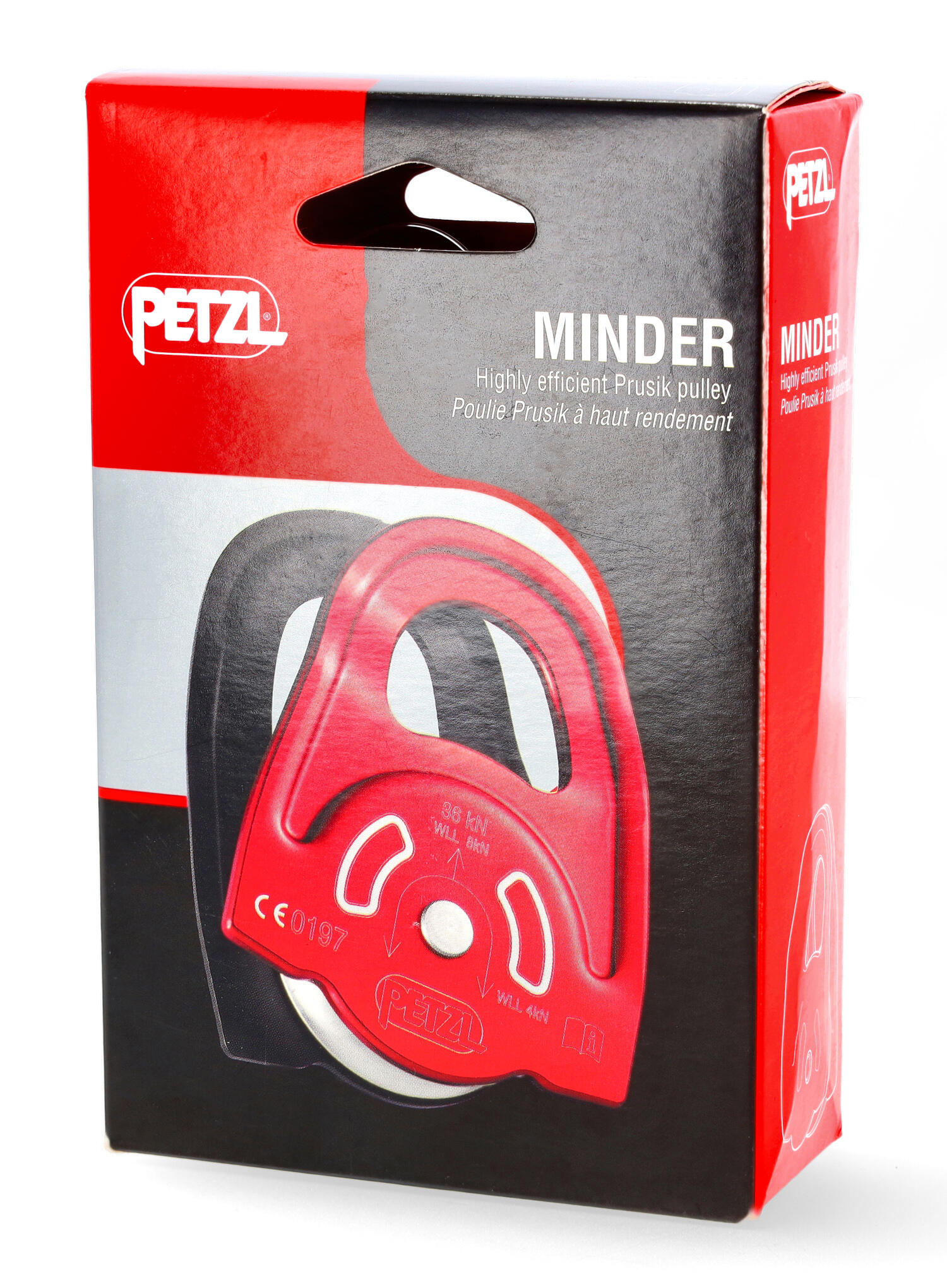 Poulie Prusik Petzl Minder alliage léger galet lisse 5/5