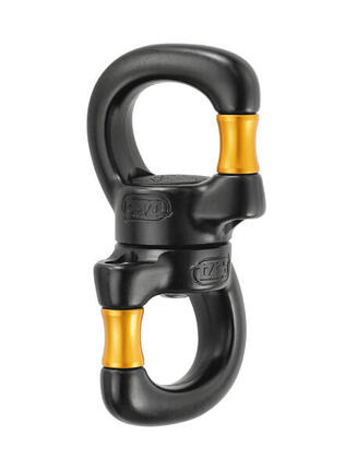 Dreher-Drehverschluss Petzl Swivel Open aus leichtem Metall 360°