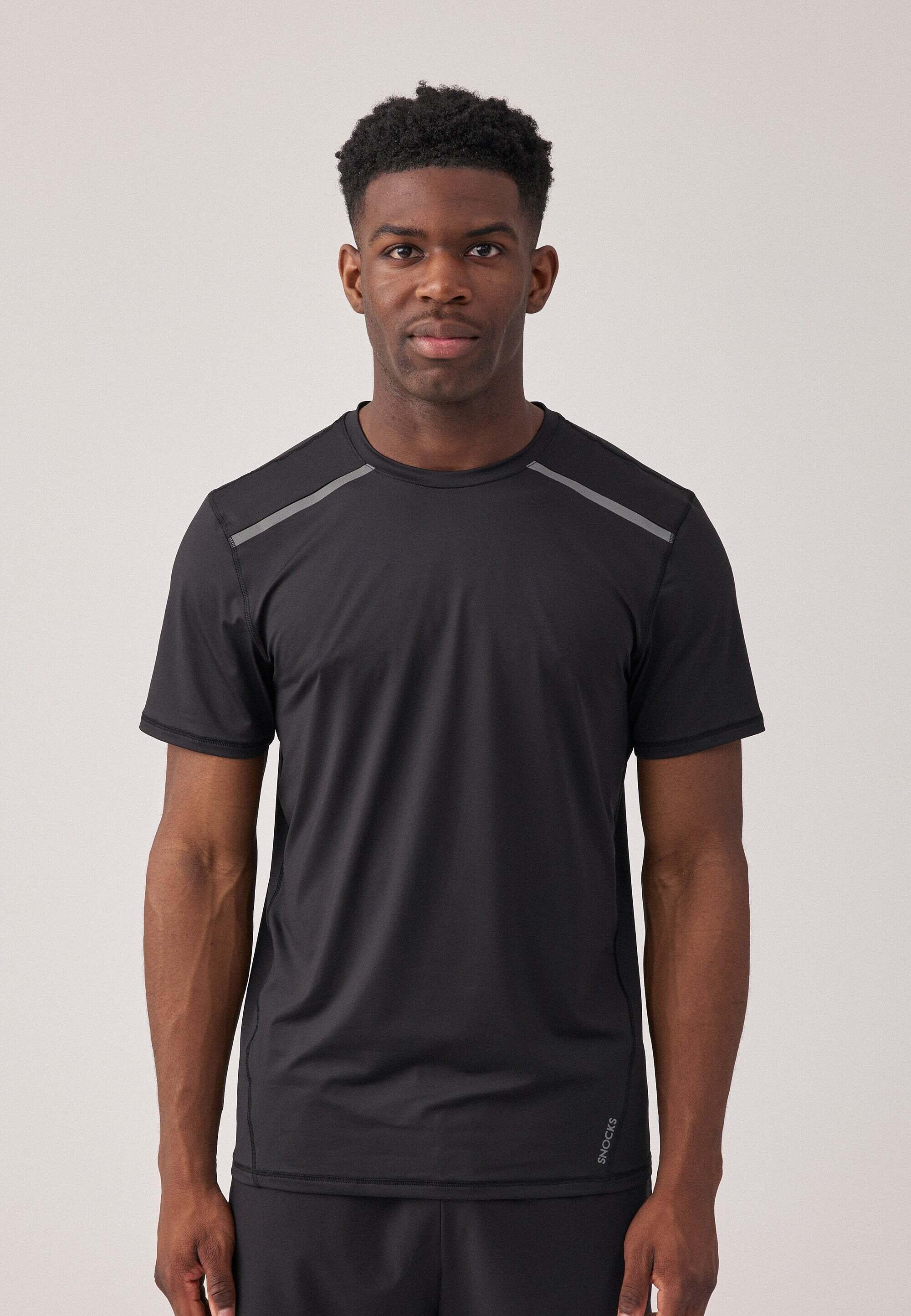 TRAININGSSHIRT MIT REFLEXSTREIFEN HERREN 2/7