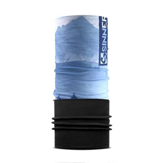 Bandana Fleece SINNER Water Mountain, niebieska