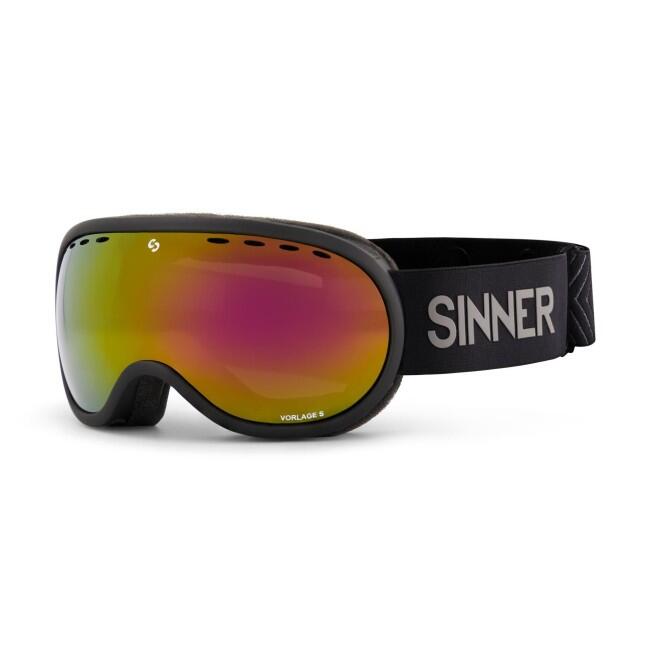 Sí- és snowboard szemüveg SINNER Vorlage S, Fekete, Unisex