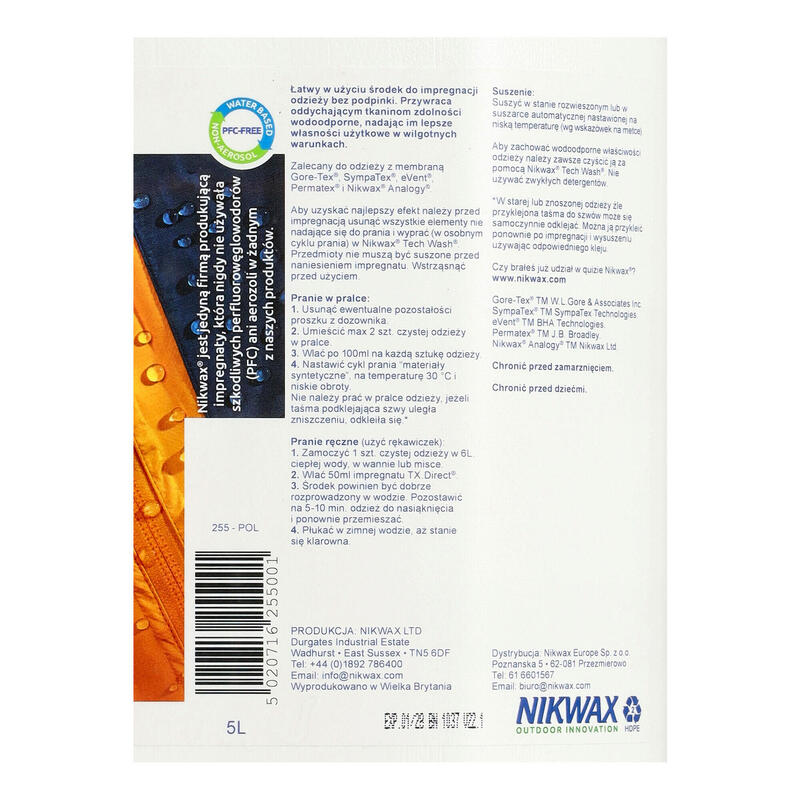 Impregnat Tx Direct Wash - In 5L