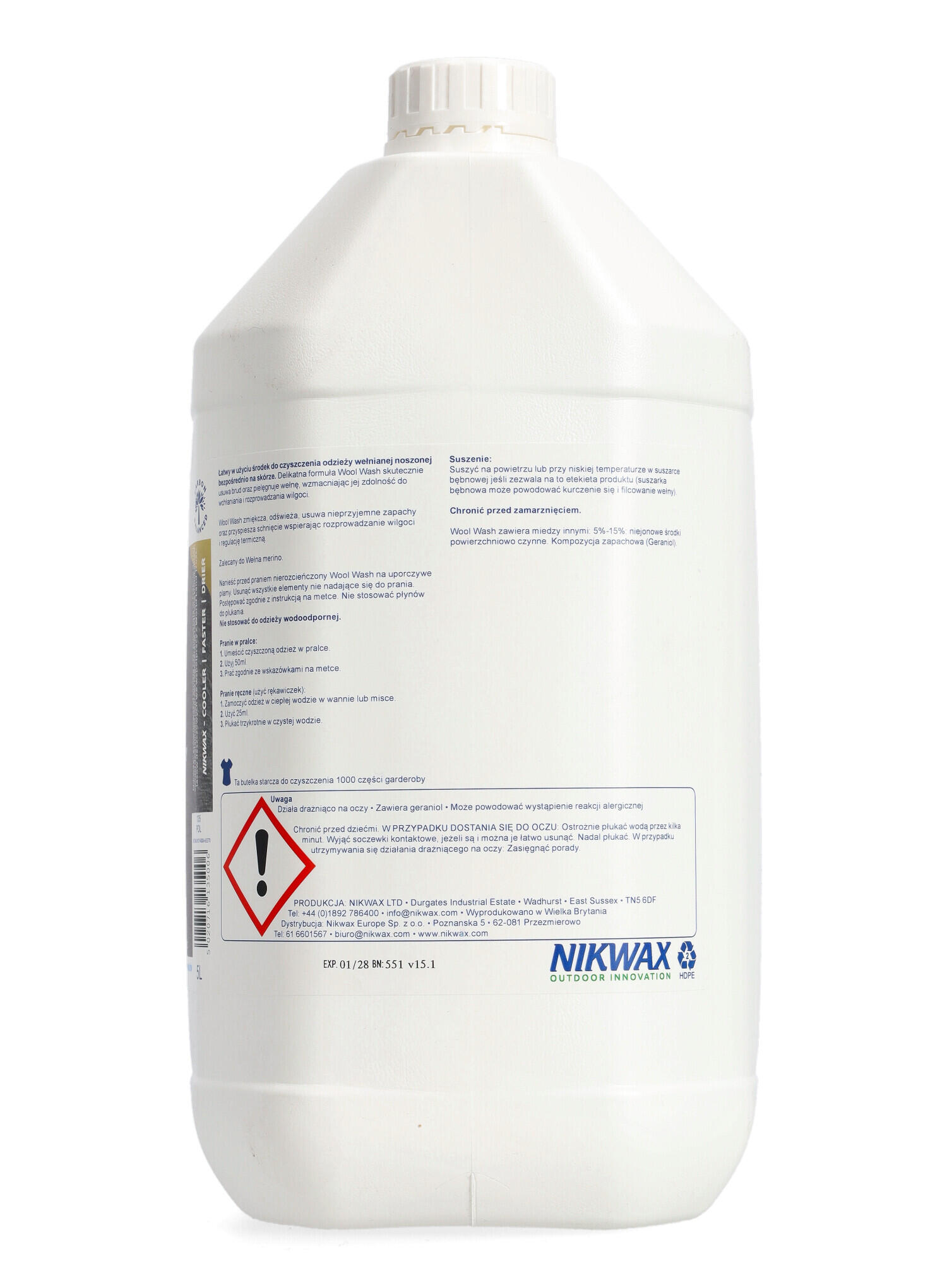 Nikwax - Wool Wash - 5 litre 2/3