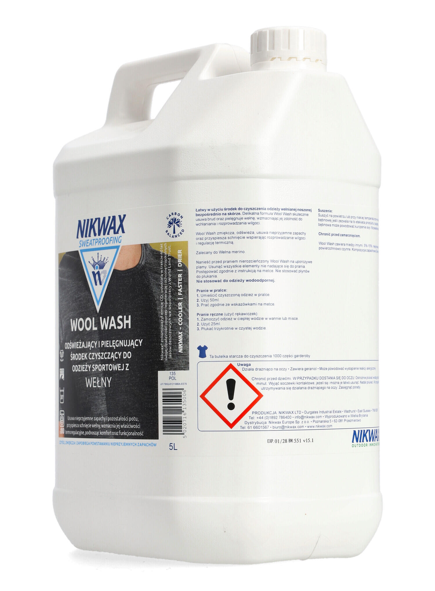 Nikwax - Wool Wash - 5 litre 3/3