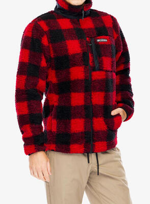 Columbia winter pass bedrukt fleece herensweatshirt