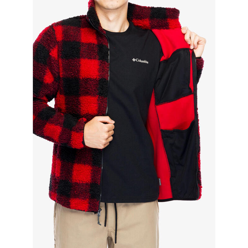 Sweat homme Columbia Winter Pass en polaire imprimée
