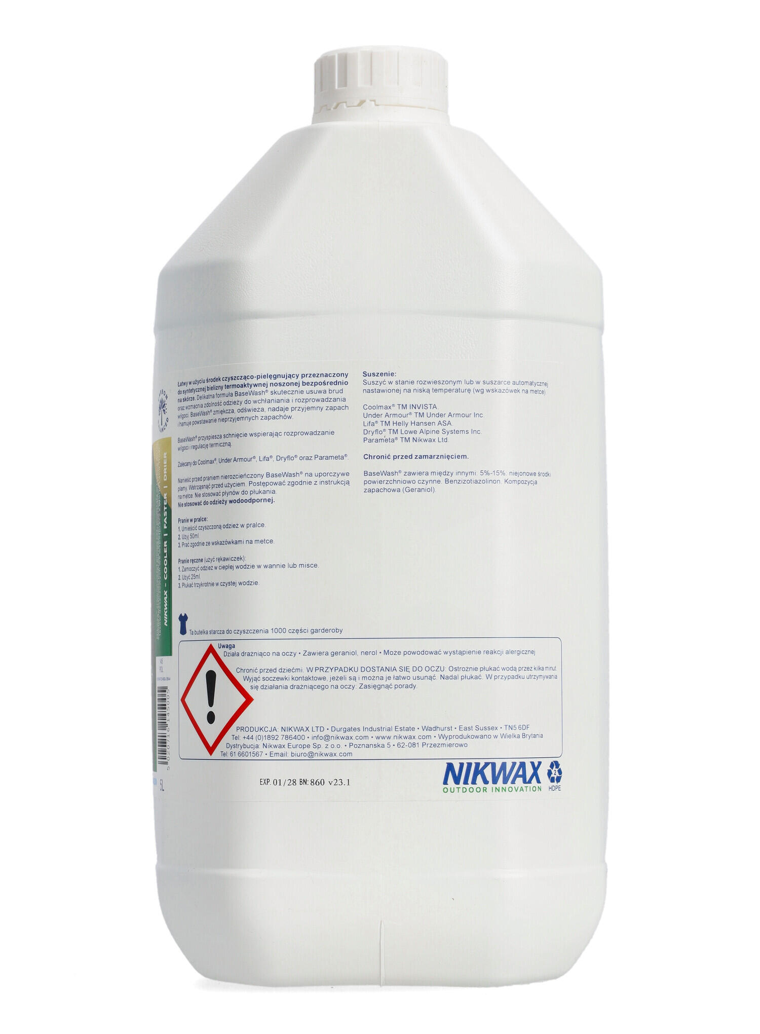 Traitement imperméabilisant 5000ML - Nikwax Nikwax Basewash 2/4