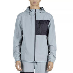 Veste à capuche zippée Helvetica Saturne