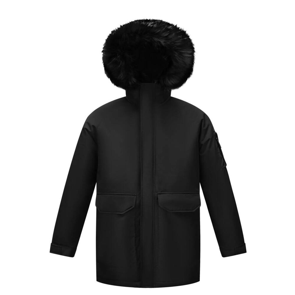 Helvetica - Parka À Capuche Helvetica Dream - Parka - Noir - 44 L - Decathlon