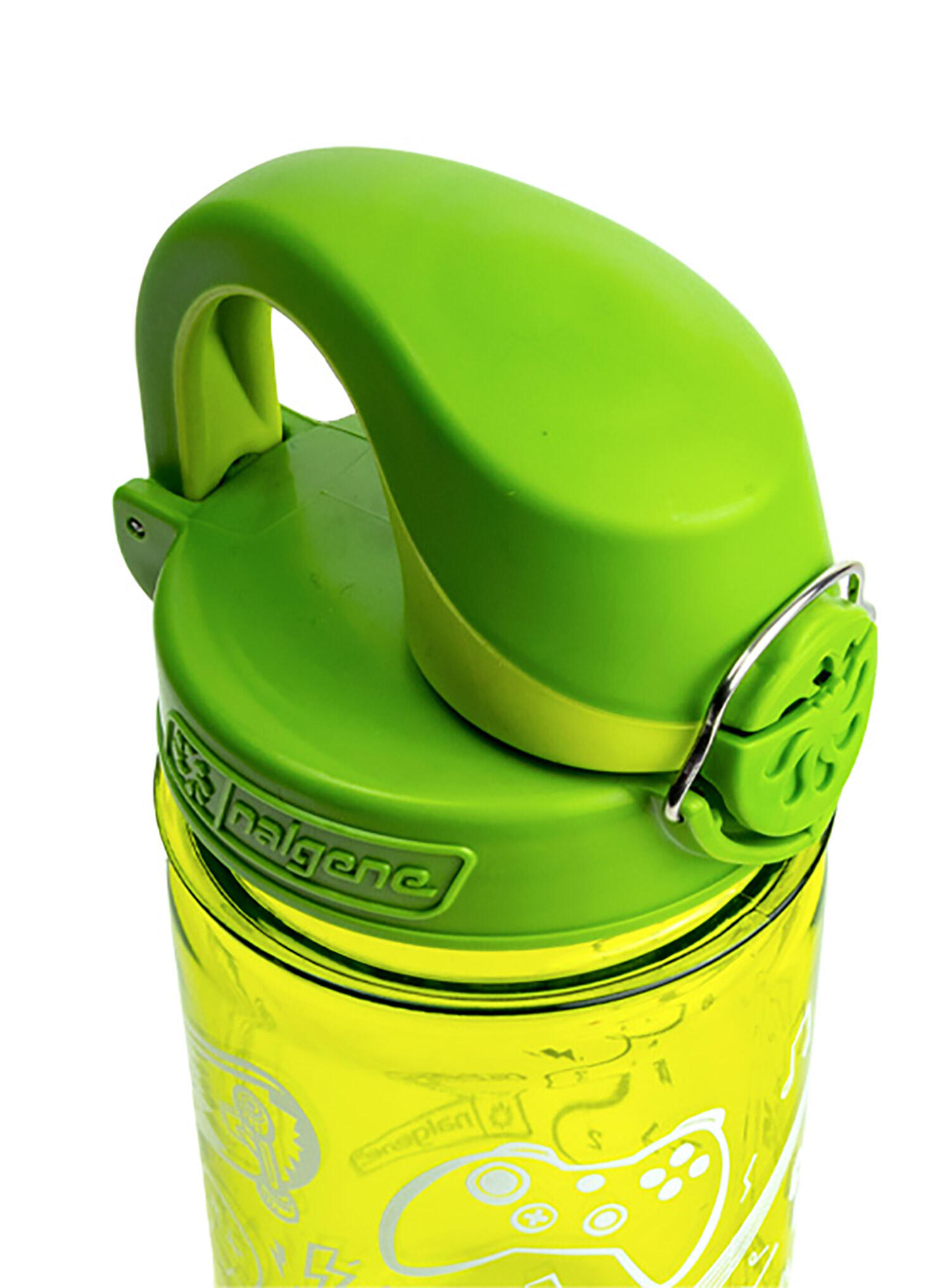 Butelka na wodę dla dzieci Nalgene On The Fly Kids 12 oz (350 ml) - green epic 3/5