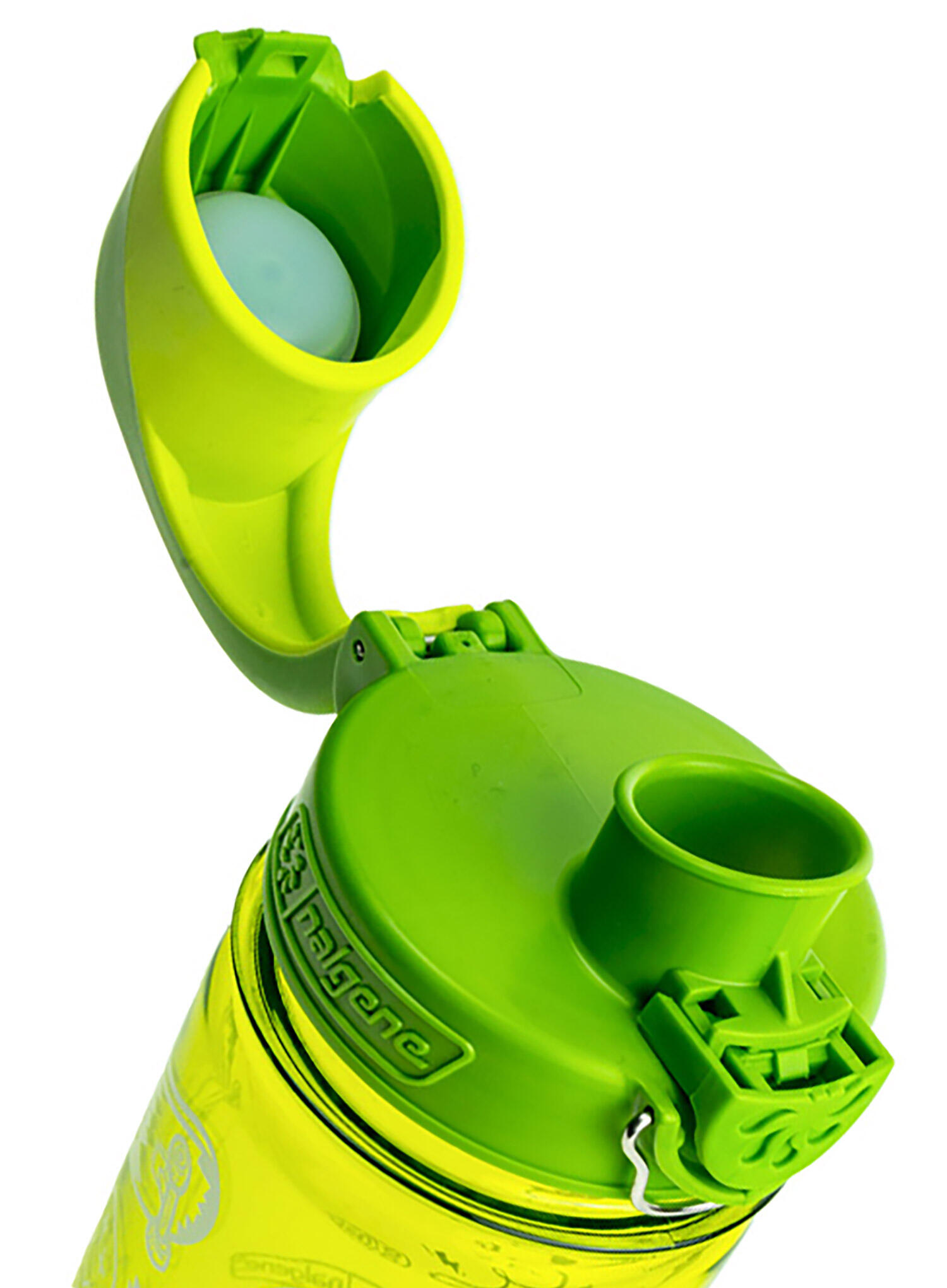 Butelka na wodę dla dzieci Nalgene On The Fly Kids 12 oz (350 ml) - green epic 4/5