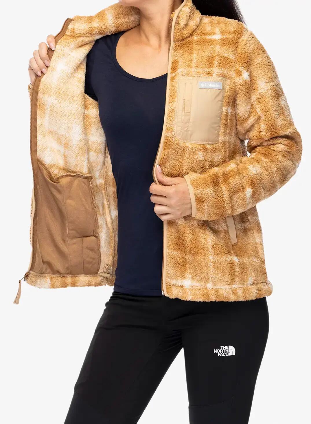 West Bend Print Full Zip II Women L braun - Farbe camel brown 4/7