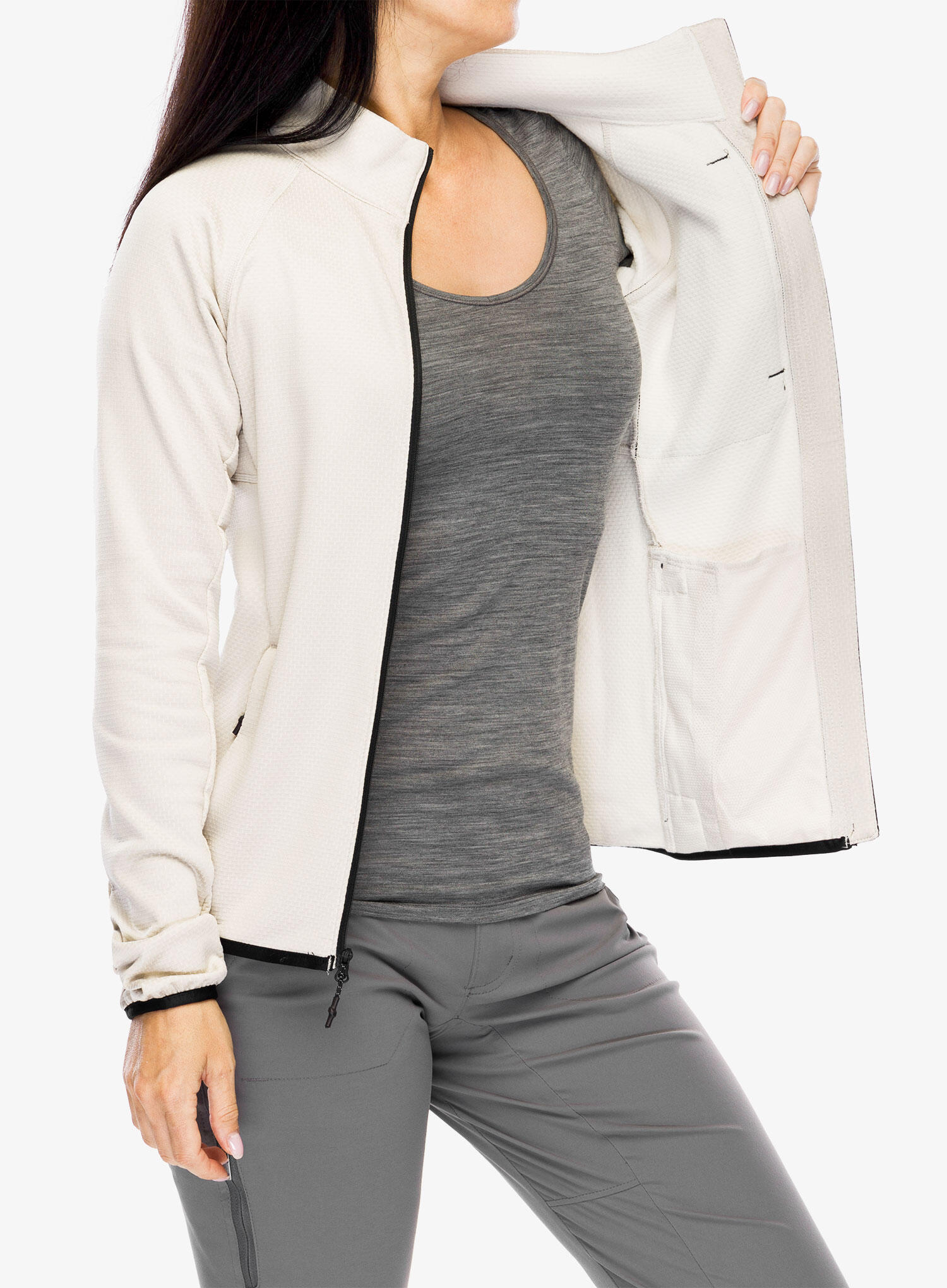 Bluza polarowa damska Columbia Triple Canyon Grid Fleece Full Zip 6/7