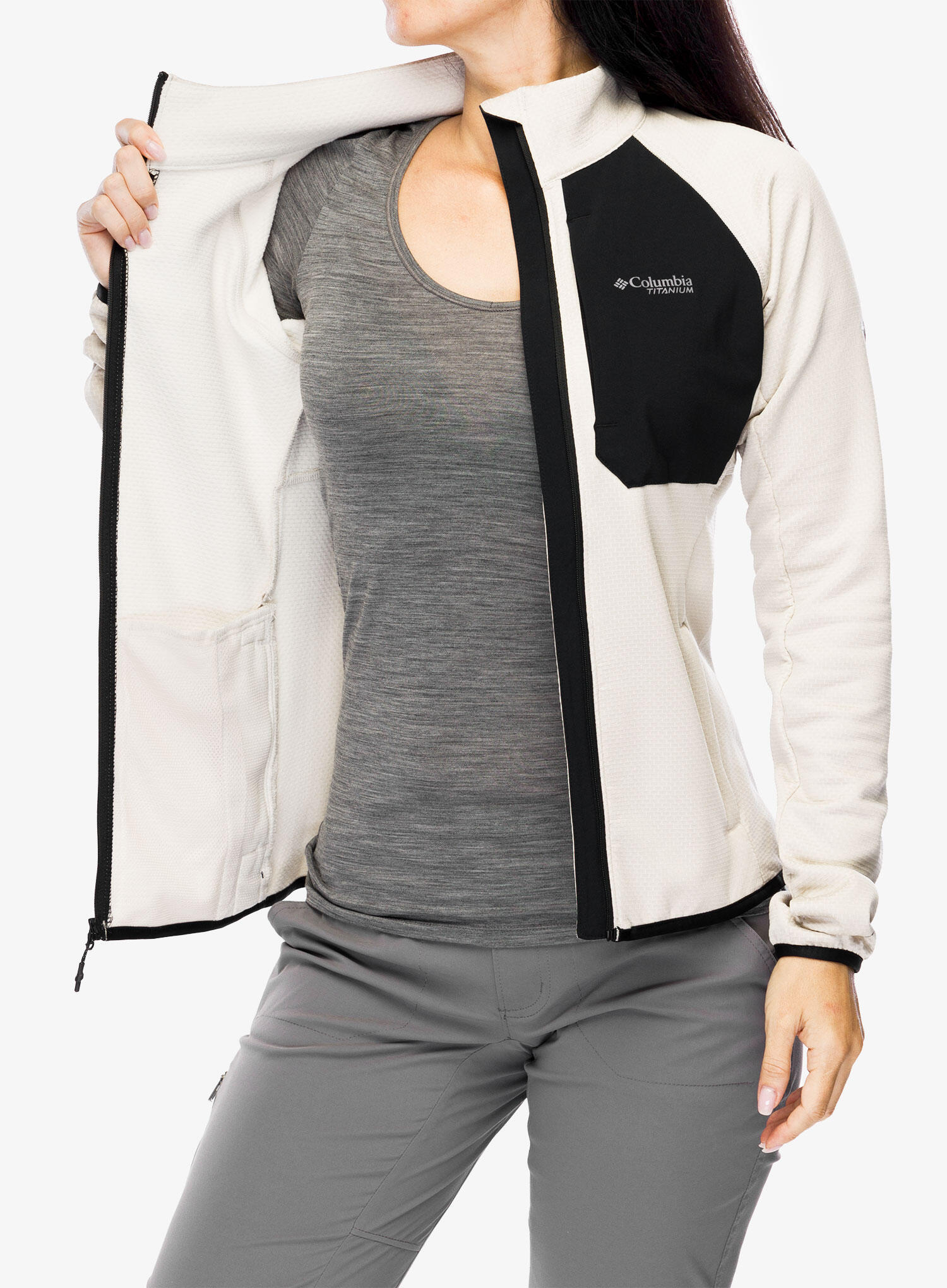 Bluza polarowa damska Columbia Triple Canyon Grid Fleece Full Zip 4/7