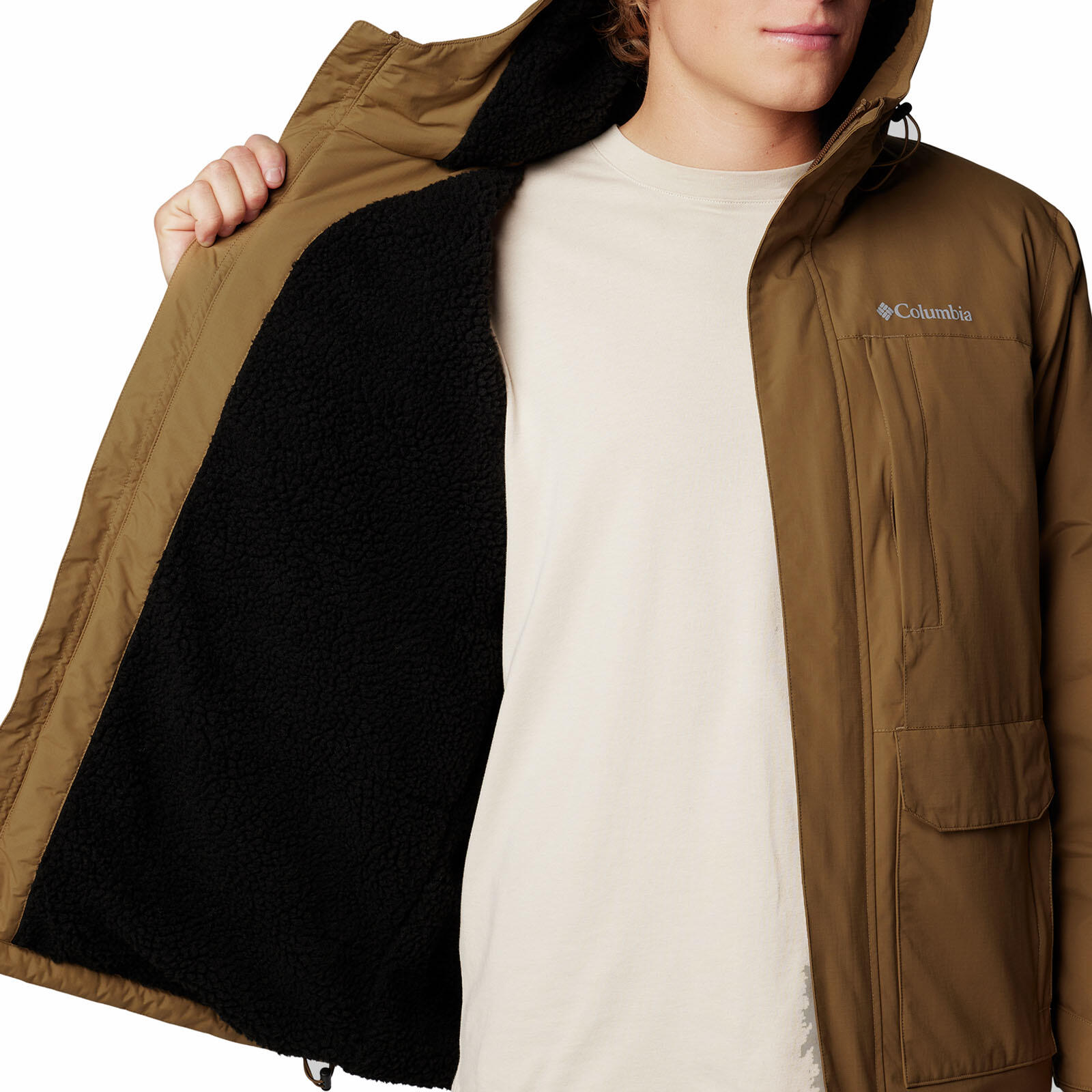 Sherpa wasserdicht weich atmungsaktiv Herren - Landroamer™ Sherpa Lined Jacket 7/7