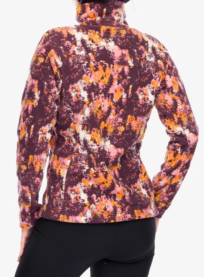 Bluza polarowa damska Columbia Fast Trek Printed Jacket