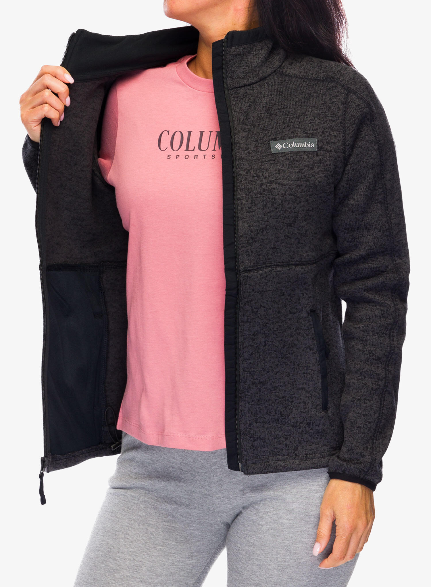 Bluza polarowa damska Columbia Sweater Weather Full Zip II 6/7
