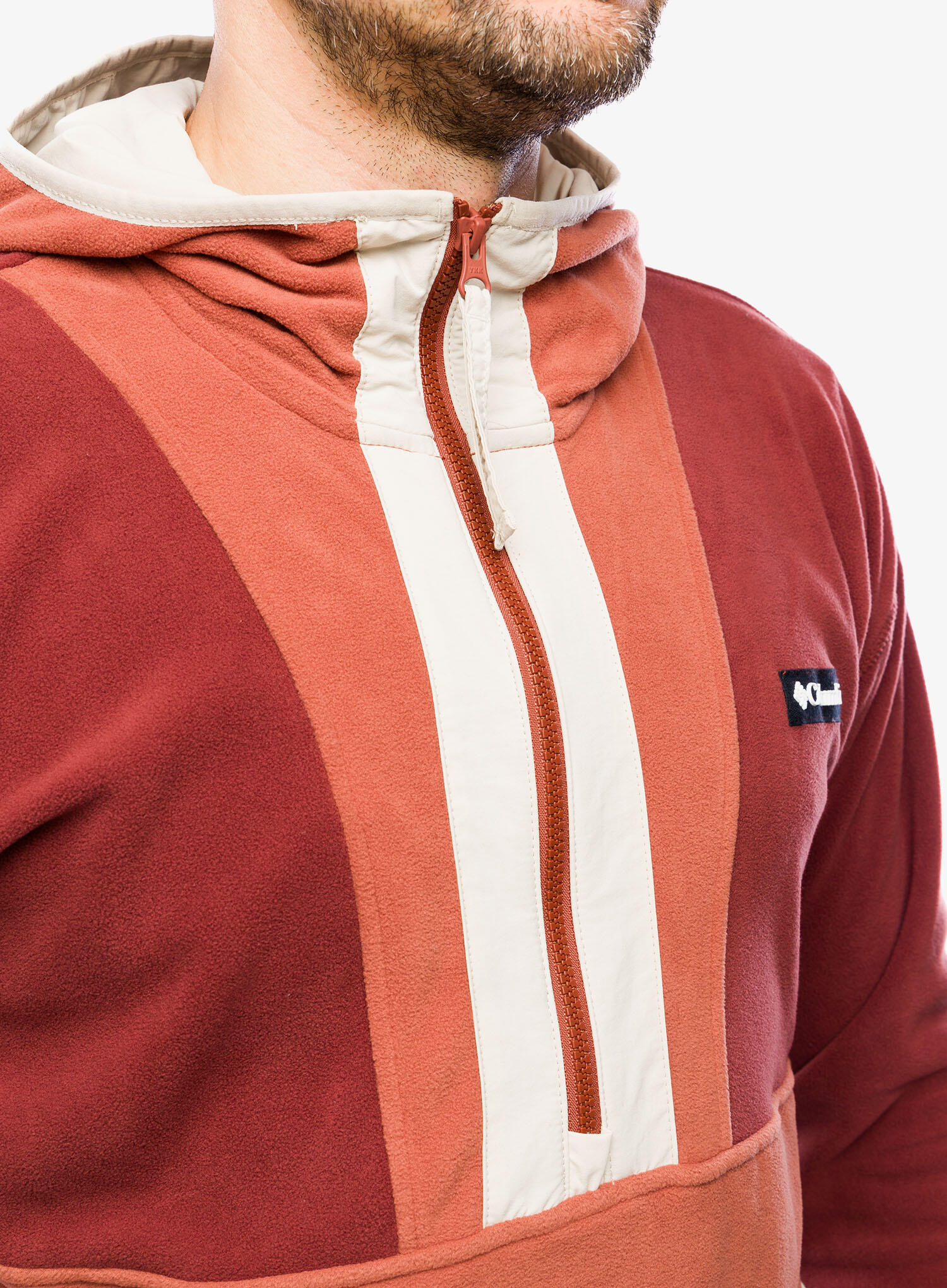 Columbia Sudadera Polar Backbowl™ Lite Half Zip Rojo 7/7