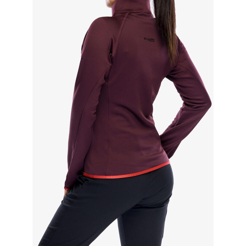 Bluza polarowa damska Columbia Triple Canyon Grid Fleece Full Zip