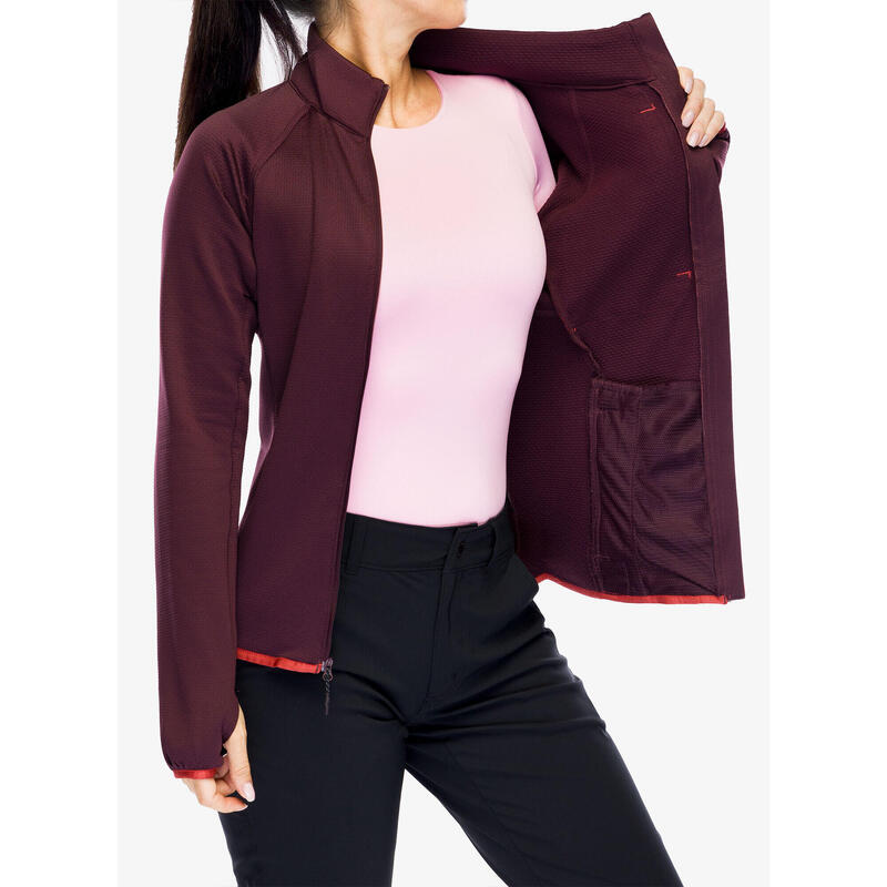 Bluza polarowa damska Columbia Triple Canyon Grid Fleece Full Zip