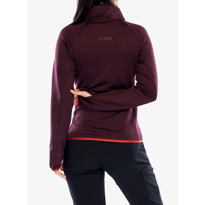 Bluza polarowa damska Columbia Triple Canyon Grid Fleece Full Zip