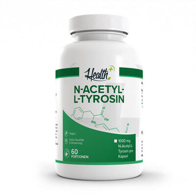 HEALTH+ N-Acetyl-Tyrosin. 60 Kapseln