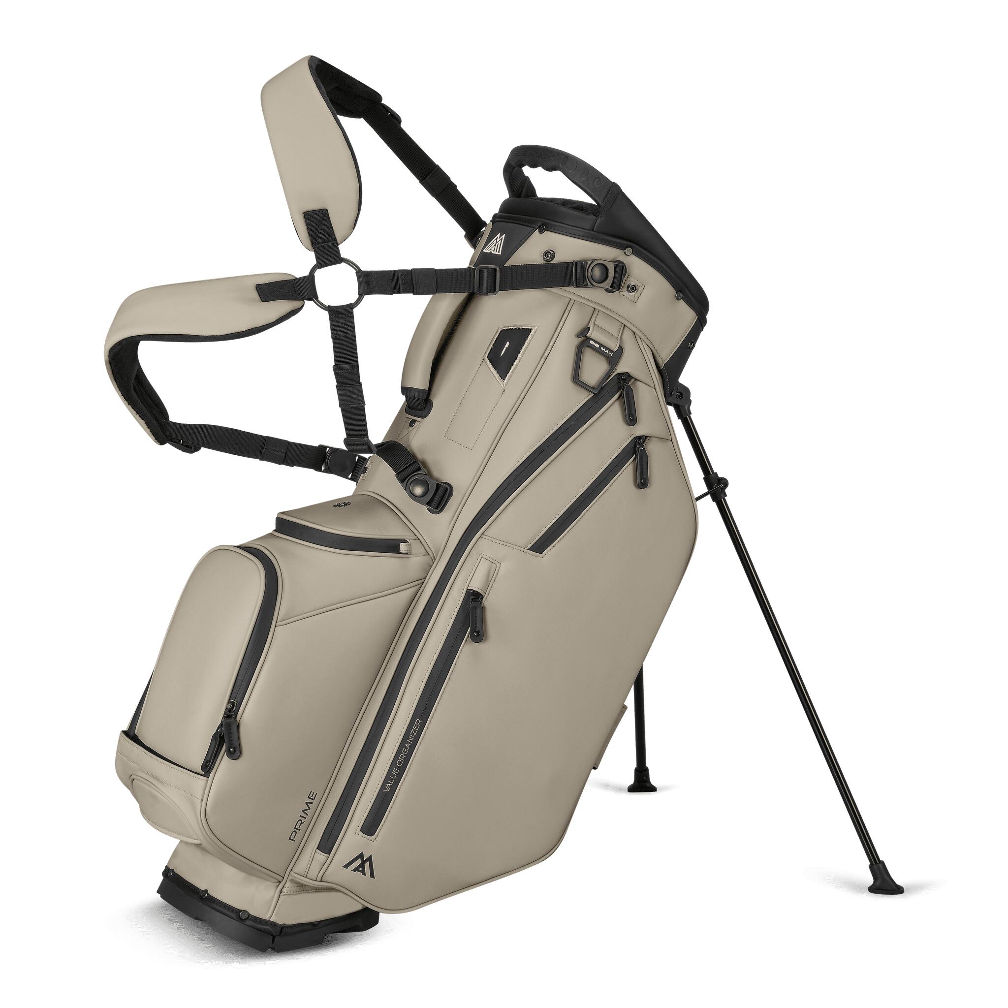 BIG MAX Wasserfeste Dri Lite Hybrid Prime Golftasche – Standbag – Taupe