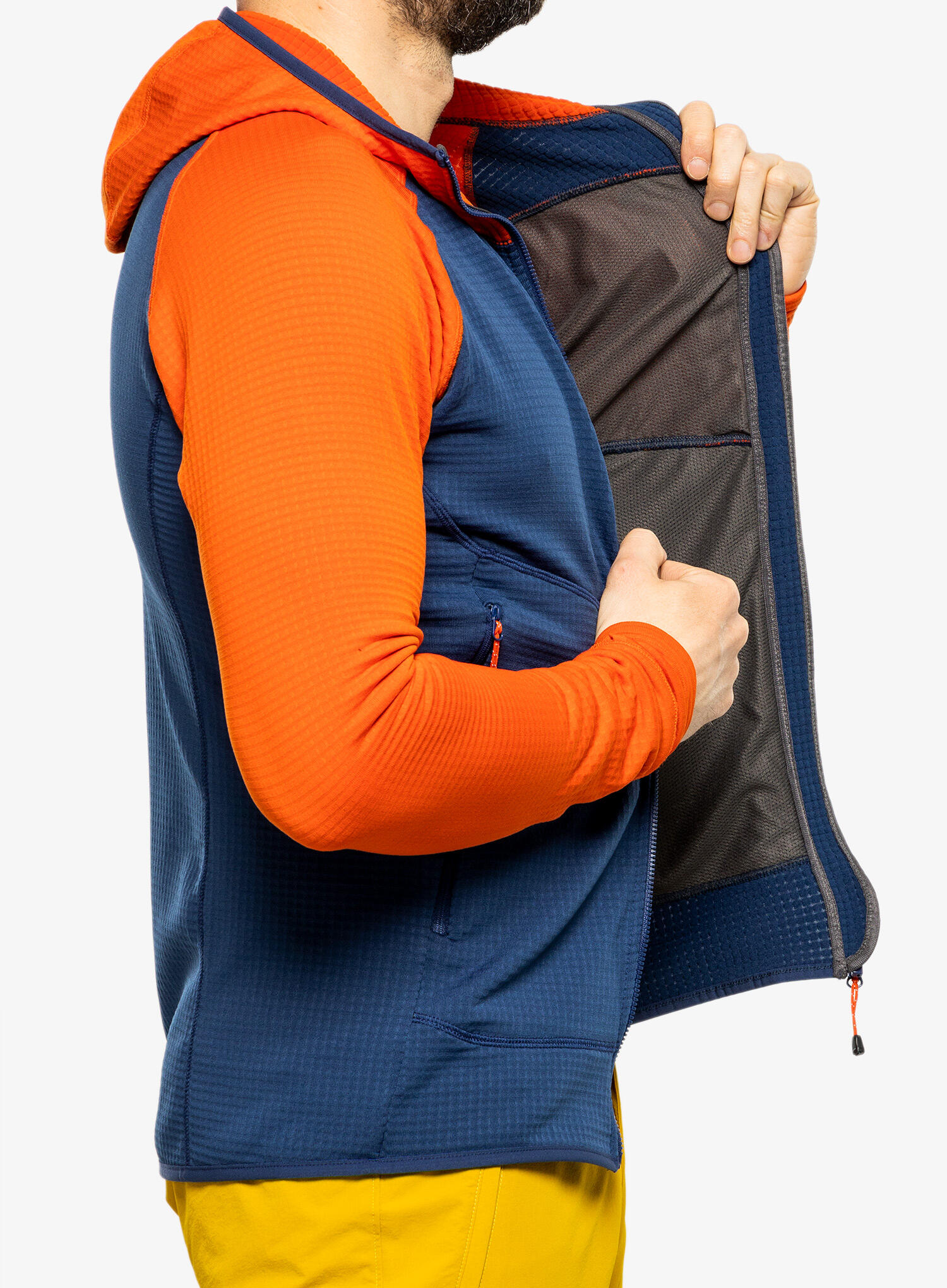 Felpa montagna uomo Eclipse Hooded 4/7