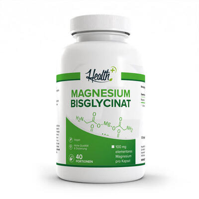 HEALTH+ Magnesium Bisglycinat. 120 Kapseln