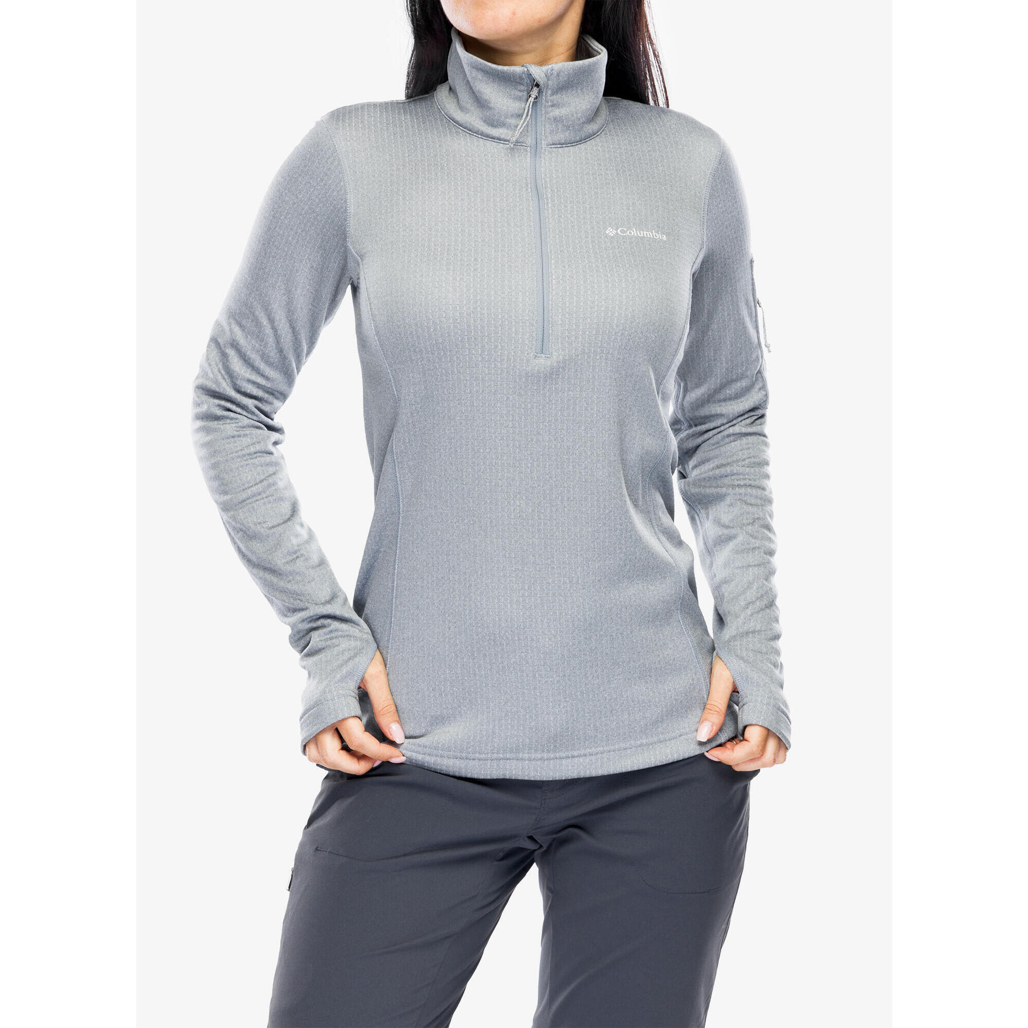 Bluza polarowa damska Columbia Park View Grid Fleece Half Zip