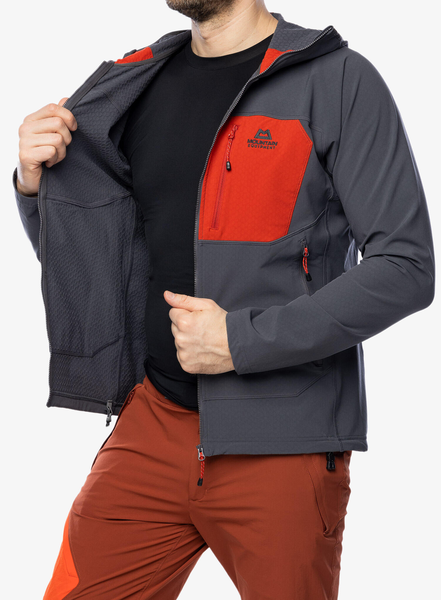 Férfi túrakabát softshell Arrow Hooded 6/7