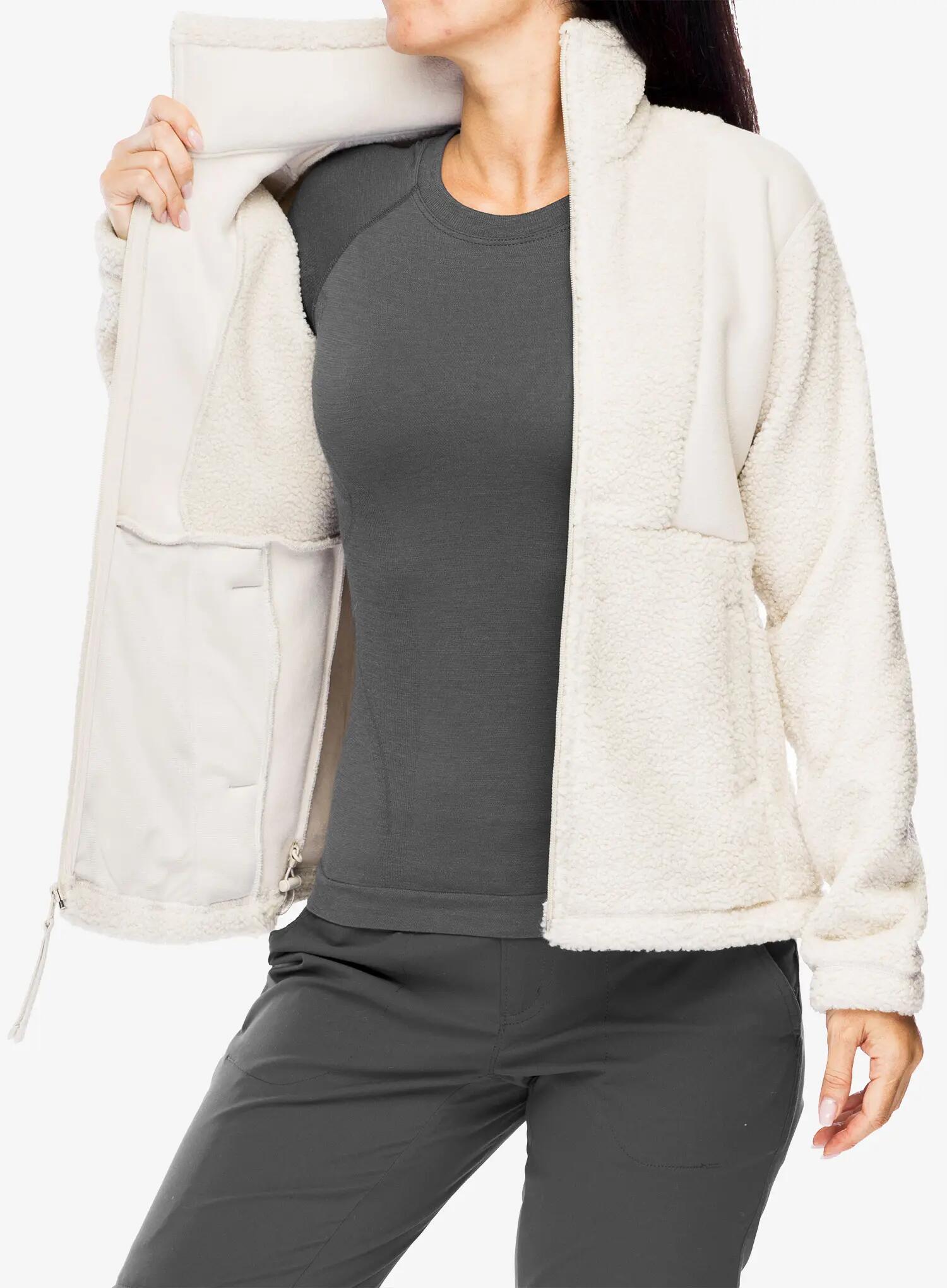 Veste Polaire Femme Columbia Sherpa Panorama II Beige 6/7