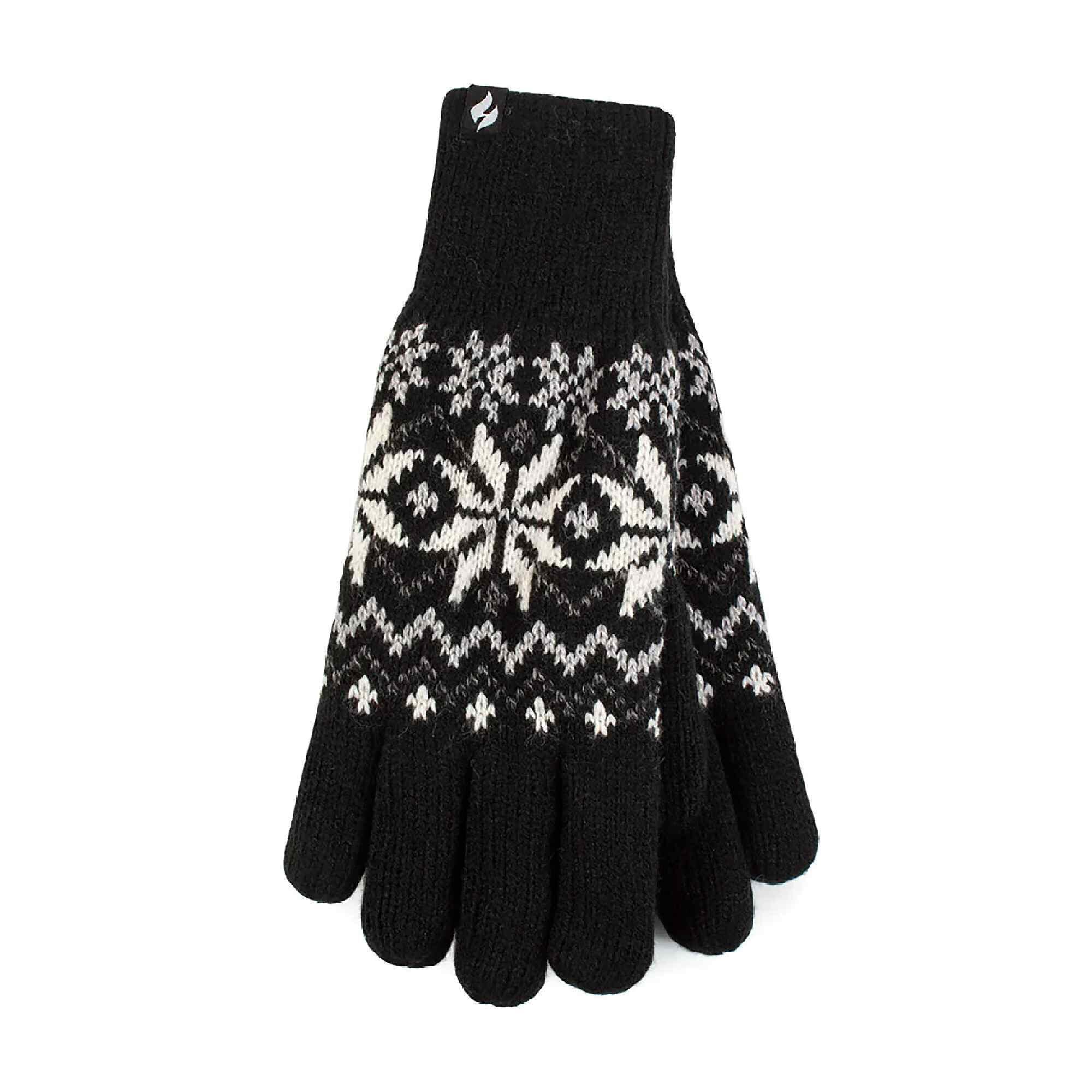 HEAT HOLDERS Ladies Knitted Thermal Insulated Gloves for Winter
