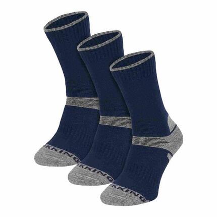 COMODO - 1 Paire Chaussettes Enfant Merinos Randonnée Trekking