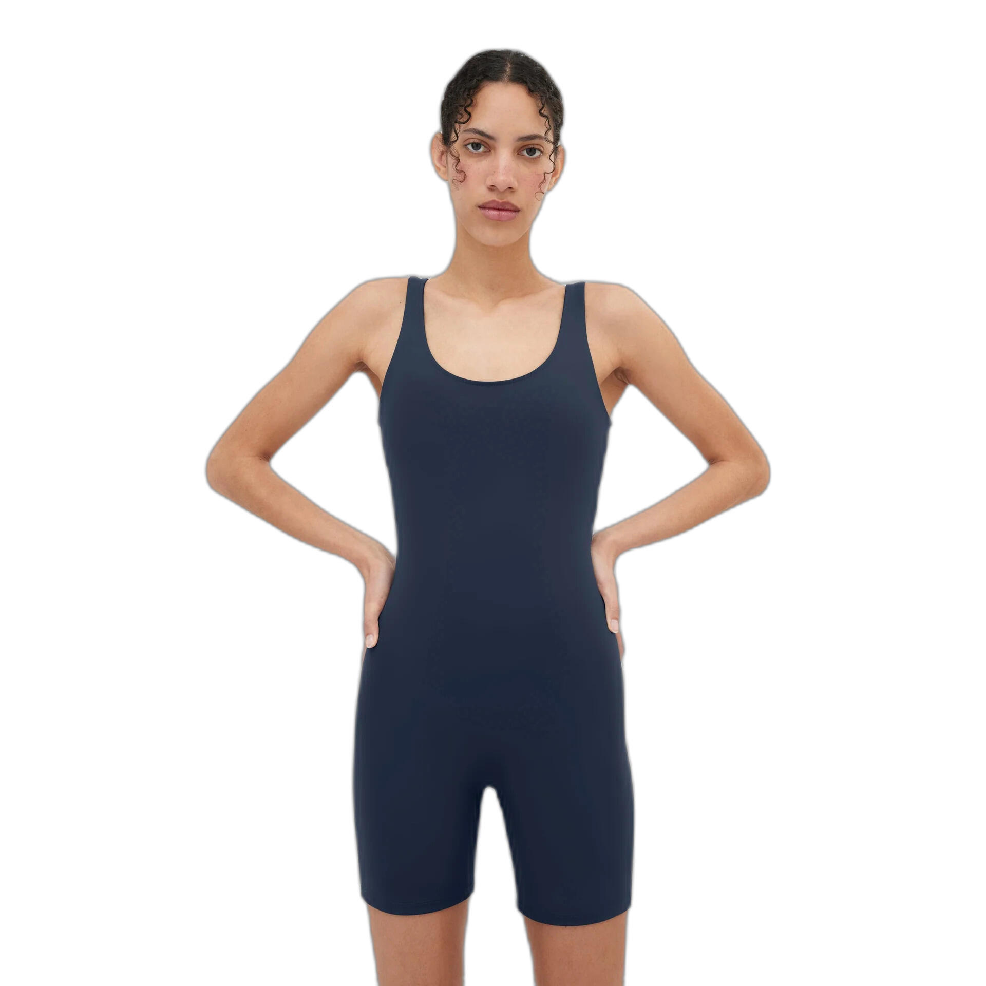 Combi-short femme Girlfriend Collective Unitard Scoop 2/3